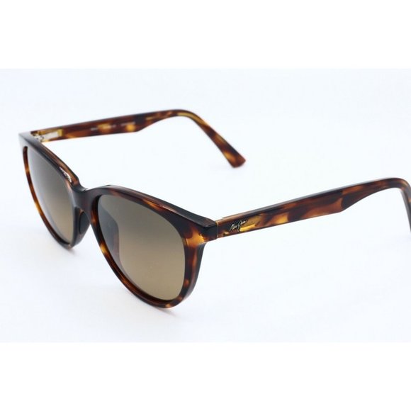 Maui Jim Cathedrals MJ 782-10 Women\'s Round Tortoise Sunglasses HCL® Bronze (A) main image 7